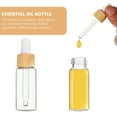 thumbnail image 3 of Jiandong Glass Dropper Bottle 8pcs 15ml Clear Glass Eye Dropper Bottles Essential Oil Vials(3.54X0.98X0.98Inch), 3 of 10
