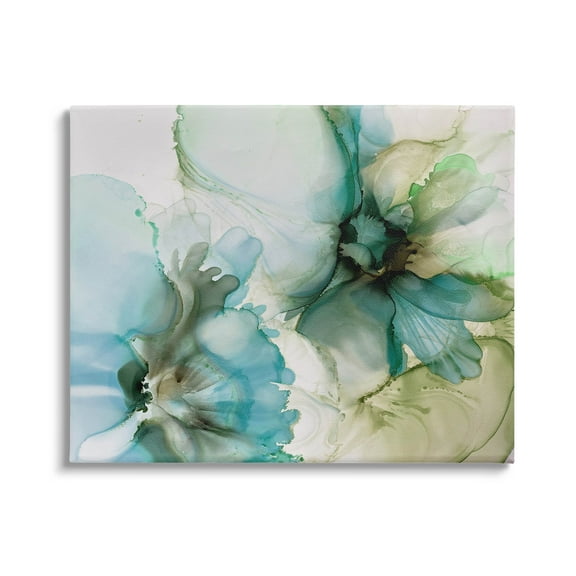 Abstract Flower Petals Blooming Abstract Graphic Art Gallery Wrapped Canvas Print Wall Art