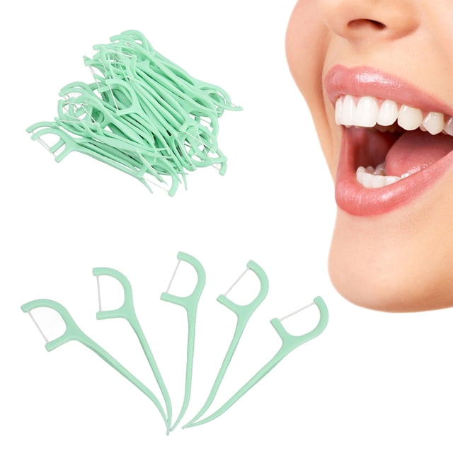 Floss Picks, Tooth Floss Ergonomic for Home for Adults