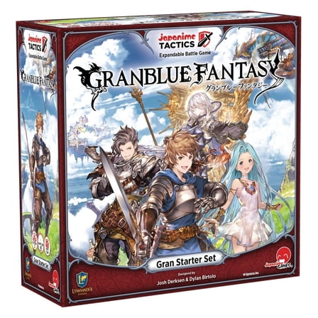 Japanime Tactics: Granblue Fantasy Gran Starter Set | from The Creator of Dragon Fire | Strategize and Battle | 2-4 Players Ages 14 