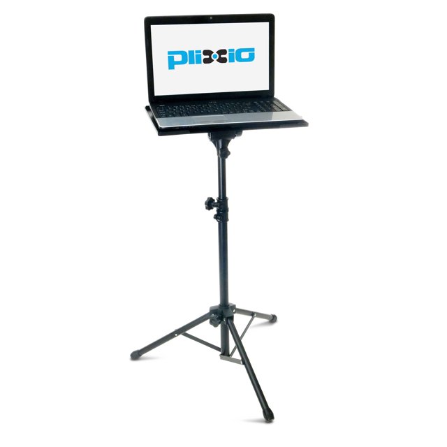 Plixio Support de Projecteur d'Ordinateur Portable Réglable - Support de Trépied Portable, Plateau et Support pour Mixeur DJ (27 Pouces à 48 Pouces)