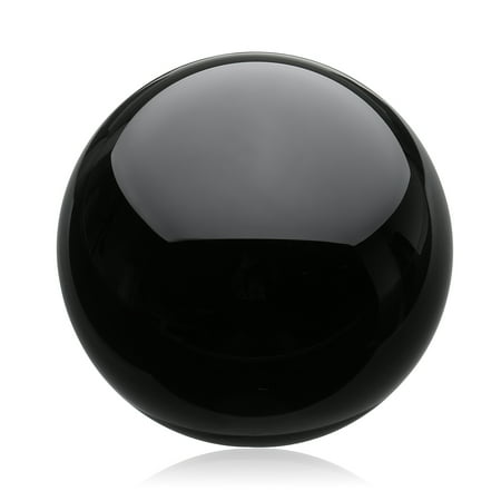 100MM Black Natural Obsidian Sphere Large Crystal Ball Healing Stone+Stand Base | Walmart Canada