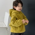 thumbnail image 6 of Esaierr 1-10 Years Boys Girls Hooded Sweatshirts for Kids Baby,Long Sleeve Hoodie Pullover Cotton Jacket,Fall Winter Padded Warm Tops Sweater, 6 of 9