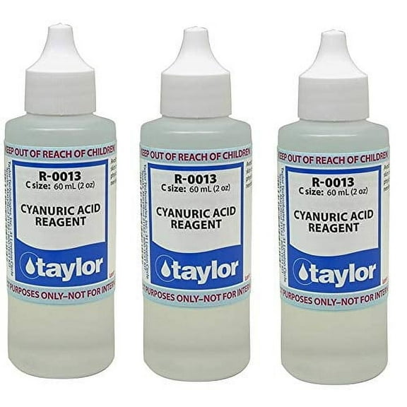 taylor R-0013 Cyanuric Acid Reagent 2 oz Pack of 3