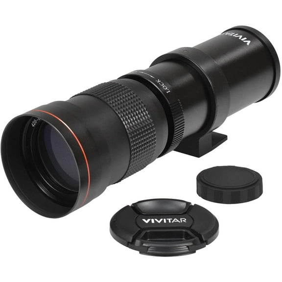 Vivitar 420-800mm f/8.3 Manual Focus Telephoto Zoom Lens (T Mount Not Included)