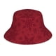 thumbnail image 1 of Balery Christmas Red Snowflakes Sombreros para el sol para hombre y mujer, sombrero de pescador con UPF 50+, 1 of 6