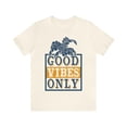 thumbnail image 2 of Good Vibes Only Unisex Bella + Canva Jersey Short Sleeve Tee, 2 of 12