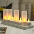 thumbnail image 1 of Velas LED NikouMX recargables sin llama máxima confiabilidad, 1 of 5
