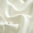thumbnail image 2 of Mainstays Southport Textured Light Filtering Curtain Panel Pair, Set of 2, Ivory, 40"W x 95"L, 2 of 11
