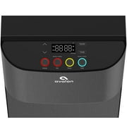 Avalon Electronic Bottom Loading Water Cooler Water Dispenser - 3 Temperatures, Hot, Cool & Cold, Digital Clock with Temperature Control, Durable Stainless Steel Cabinet, Self Cleaning, Black