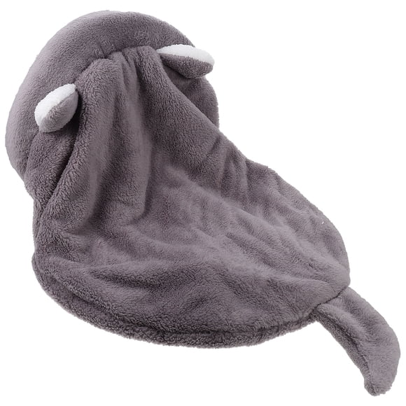 KAKOWELY 1 cama cálida para gatos, adorable casa para gatos, cojín para dormir para mascotas pequeñas, suministros sencillos para mascotas