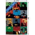 thumbnail image 3 of DC Comics - Justice League - Minimalist Wall Poster with Push Pins, 22.375" x 34", 3 of 3