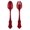 Glitter Red, variant on Sabre Old Fashion Salad Serving Set (2 pcs) Garden Green