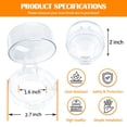 thumbnail image 4 of Fundas para pomos de estufa YTDSUP para seguridad infantil (paquete de 6) transparentes, 4 of 8