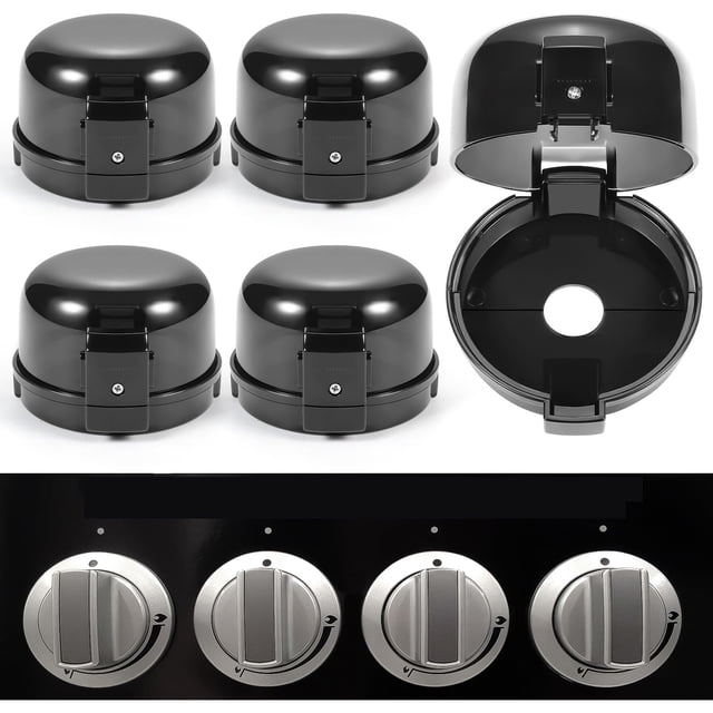 Fundas de seguridad para pomos de estufa ESENHARBER, universales mejoradas, paquete de 5