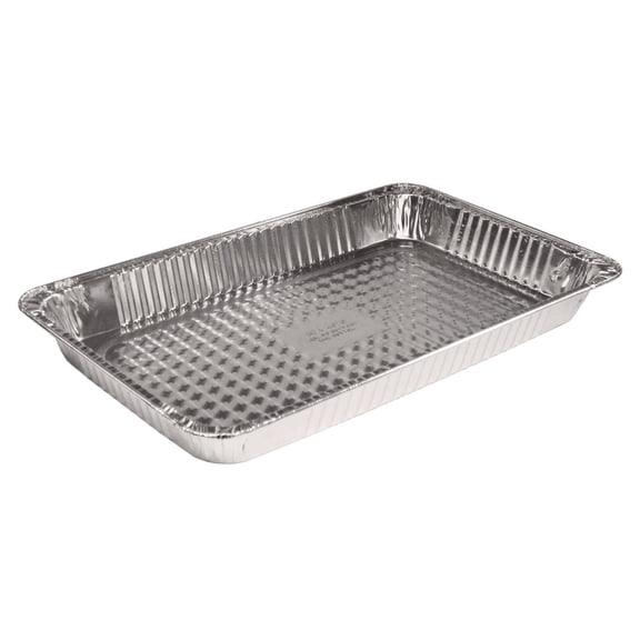 Handi-Foil 402070 12.75 in. x 20.75 in. Full-Size Deep Aluminum Steam Table Pans (50/Carton)