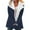 Navy, variant on Tiqkatyck Winter Jackets for Women, Women Casaul Winter Fashion Long Sleeve Solid Cardigan Pocket Button Top Sweater Knit Hooded Coat Plush Fleece Jacket Women, Winter Coats for Women Beige L