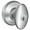 Chrome, variant on SCHLAGE F51A SIE 619 Siena Knob Keyed Entry Lock, Satin Nickel