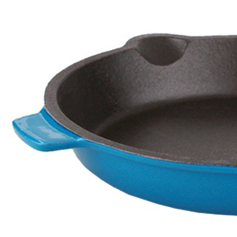 Neo 10Pc Cast Iron Cookware Set, Blue