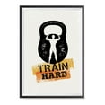 thumbnail image 2 of EzPosterPrints - Gym Inspiration Motivation Quotes - Poster Printing - Inspirational Motivational Wall Art Print for Home Office Decor - Train Hard - 32X48 inches, 2 of 6