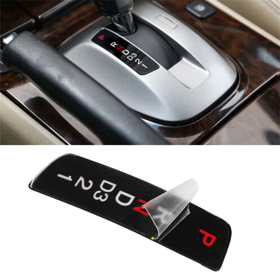 Zyutaosan For Honda Accord 2008-2013 Console Gear Stick Selector Display Panel Trim Black