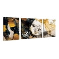 thumbnail image 1 of Set 3 Cuadros Canvas Abstractos Dorados, 1 of 4
