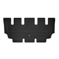 thumbnail image 4 of TuxMat - For Chrysler Pacifica 7-Seater Hybrid Limited 2021-2026 Models - Custom Car Mats - Maximum Coverage, All Weather, Laser Measured - This Full Set Includes 1st, 2nd and 3rd Rows, 4 of 10