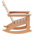 thumbnail image 2 of Palms Modern Adirondack Plastic Outdoor Rocking Chairs (Set of 4), 2 of 8