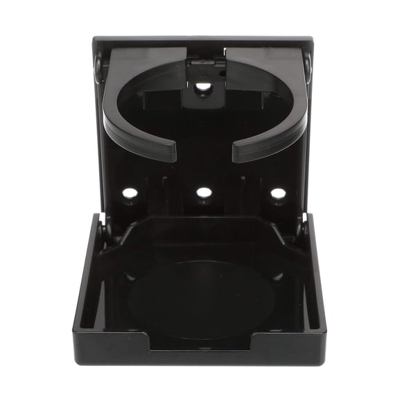 Portavasos Seachoice, plegable y ajustable, para barco, color negro