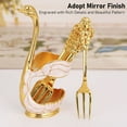 thumbnail image 2 of Coffee Spoon Holder, Stable Light Swan Style Rich Details Mirror Finish Coffee Stirrers Holder  For Cafe, 2 of 7