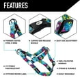 thumbnail image 4 of Wolfgang Heavy Duty Adjustable Dog Harness, Pull-Tested to Over 800 lbs for Walking & Training, LazyDaisy Print, Medium, 4 of 7