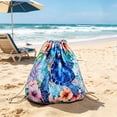 thumbnail image 5 of Bcylexb Colorful Floral Beach Towels, 20"x 40" Soft Absorbent Quick Dry Lightweight Summer Towels for Swimming Pool Beach Shore, 5 of 6