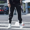 thumbnail image 4 of Vedolay Big and Tall Pants Men Slim Fit Straight Leg Trousers Casual Jogger Casual Pants Black,3XL, 4 of 4