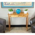 thumbnail image 3 of Casual Contemporary Living Solid Acacia Console Table with Drawer- Natural, 3 of 7