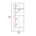 thumbnail image 3 of TUHOME Armoire Haute Micro-Ondes Pamplona - Multi-Couleur - Bois Manufacturé, 3 of 9