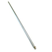 29.5" (75cm) Laboratory Steel Rod with 10 X 1.5mm thread