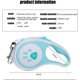 thumbnail image 4 of Retractable Dog Lead, Extendable 5m Extendable Dog Lead with Button Break, Lock System, Anti-Slip, 4 of 5