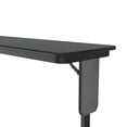 thumbnail image 3 of Correll 3/4" High Pressure Folding Seminar Table with Panel Leg Montana Brown, 3 of 5