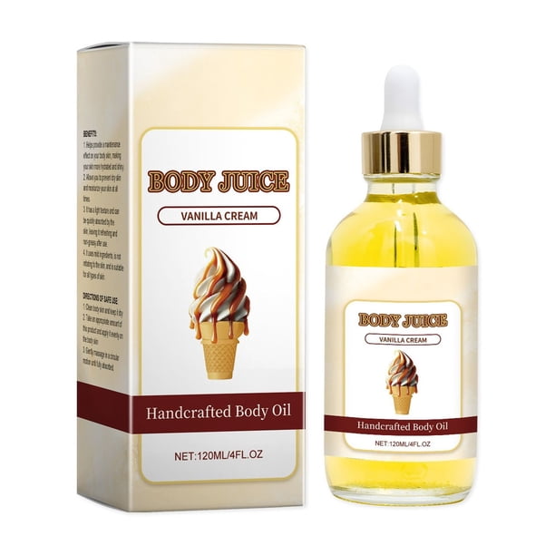 Fashionable Essential oils Oil Essential Body Oil, Body Juice Oil, Body Juice Moisturizing Oil, Moisturizing And Cracking, Refreshing And Non Greasy Body Oil Shortcake,4FL.OZ/120(buy 2 get 10% off)