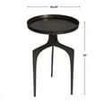 thumbnail image 5 of Uttermost Kenna Contemporary Aluminum Accent Table in Antique Bronze, 5 of 5
