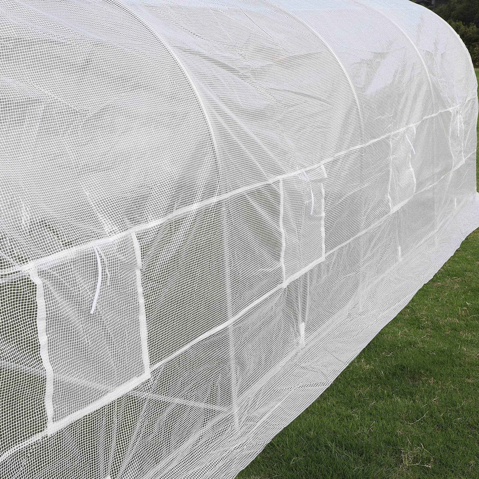Outsunny High Tunnel Walk-In Garden Greenhouse - 20' x 10' x 7' - Deluxe