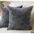 thumbnail image 2 of 2 Piezas Fundas de Almohada Decorativas de 45 X 45 cm, Suaves y Suaves para Sofá, Cama, Sala de Estar, Decoración del Hogar., 2 of 5