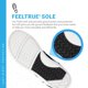 thumbnail image 5 of Zapatillas Prio para Hombre Xero Shoes Negro Blanco Talla 11.5 Ancho Medio, 5 of 8