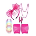 thumbnail image 1 of Accesorios de fiesta clásicos de los años 80 sweethay fucsia, 1 of 6