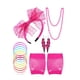 thumbnail image 2 of Disfraz de los Años 80 Minnieouse Accesorios de Fiesta Fucsia, 2 of 6