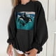 thumbnail image 4 of Puntoco - Sudadera de forro polar de manga larga con cuello redondo y estampado de océano salvaje para mujer Puntoco Puntoco-5168, 4 of 9