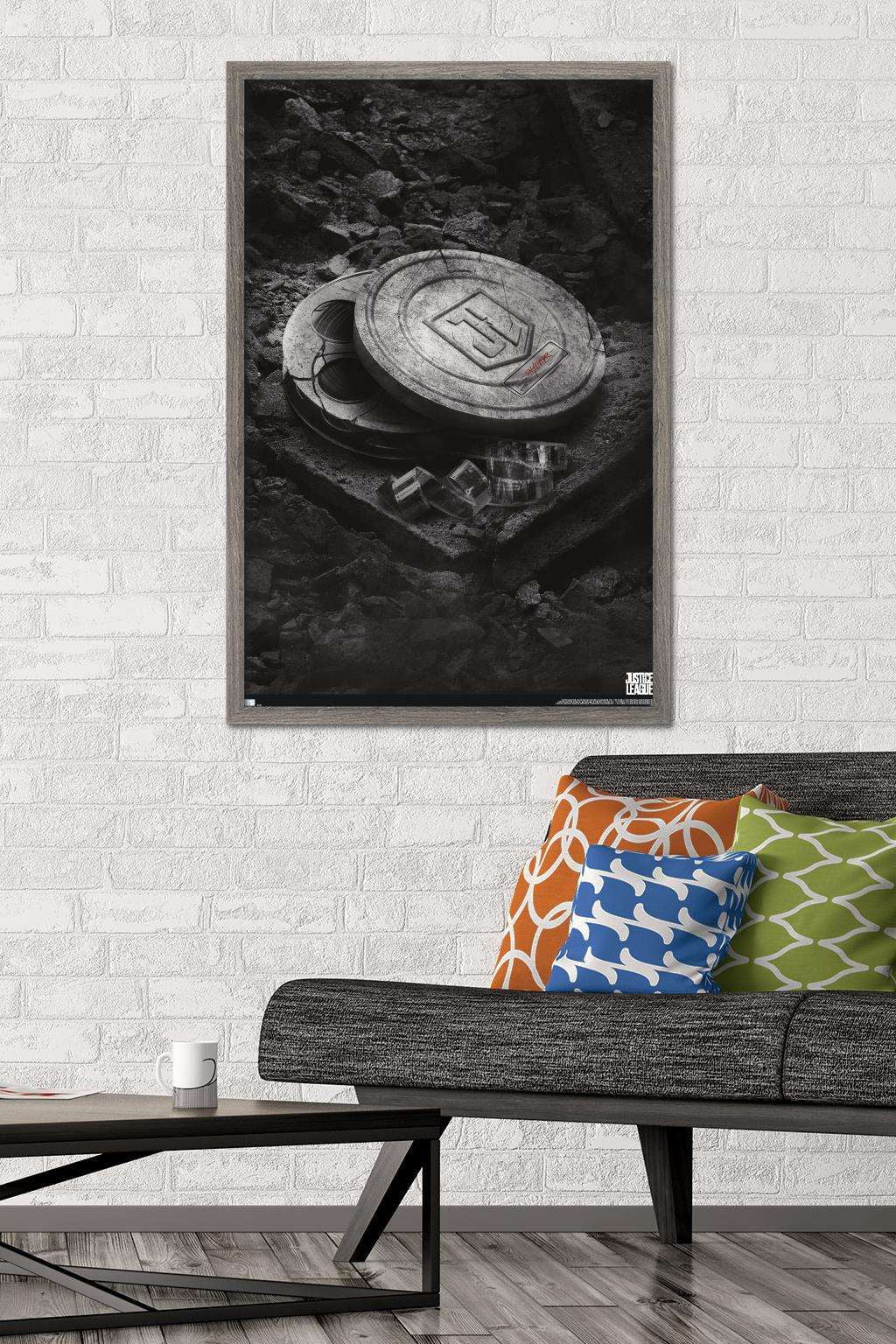 DC Zack Snyder's Justice League - Film Wall Poster, 22.375" x 34", Framed