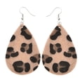 thumbnail image 2 of Pendientes de leopardo Sonducket 1 par de joyería de moda piel sintética, 2 of 6