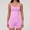 Pink, variant on PISONIC 2 Piece Workout Sets for Women, Seamless Halter Tank Top and V Scrunch Butt Lifting High Waist Shorts Gym Set