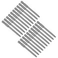 thumbnail image 1 of 20 piezas 75mm 1/4" Vástago Hexagonal T20 Puntas de Destornillador Torx Acero de Alta Aleación S2, 1 of 4